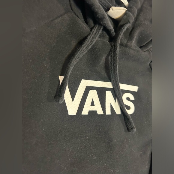 Vans Black long Sleeve Hoodie Woman Small - Picture 3 of 5
